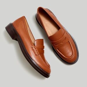 Madewell Vernon Loafer in Dried Maple
